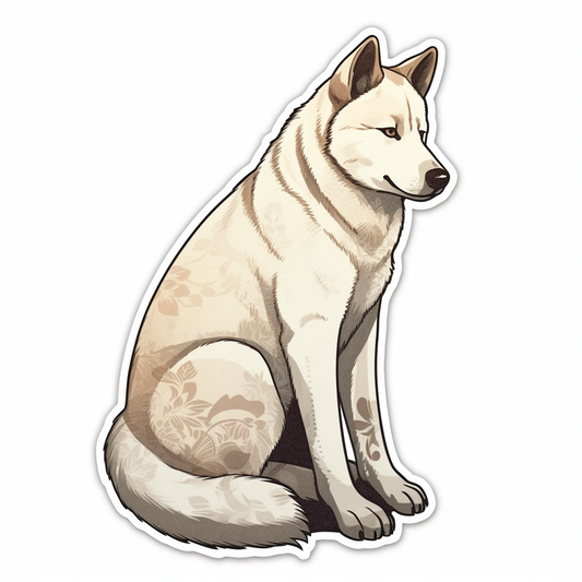 Akita Akita Dog Vinyl Decal Sticker for Car, Laptop, Tumbler and more # 009742