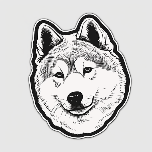 Akita Akita Dog Vinyl Decal Sticker for Car, Laptop, Tumbler and more # 009729