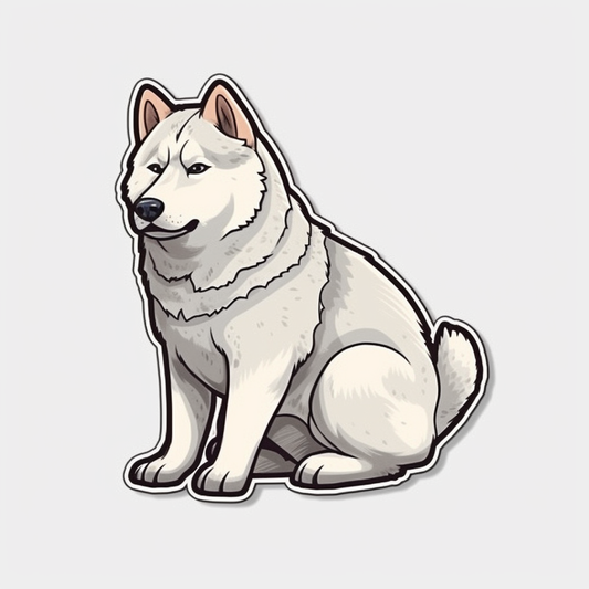 Akita Akita Dog Vinyl Decal Sticker for Car, Laptop, Tumbler and more # 009696
