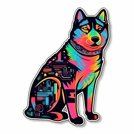 Akita Akita Dog Vinyl Decal Sticker for Car, Laptop, Tumbler and more # 009706