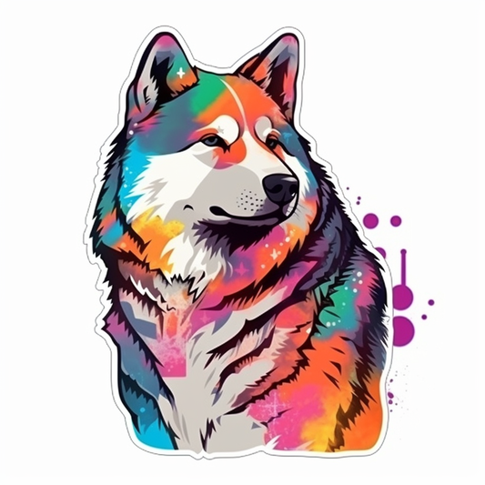 Akita Akita Dog Vinyl Decal Sticker for Car, Laptop, Tumbler and more # 009734