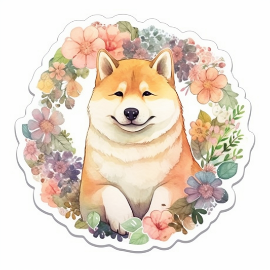 Akita Akita Dog Vinyl Decal Sticker for Car, Laptop, Tumbler and more # 009767