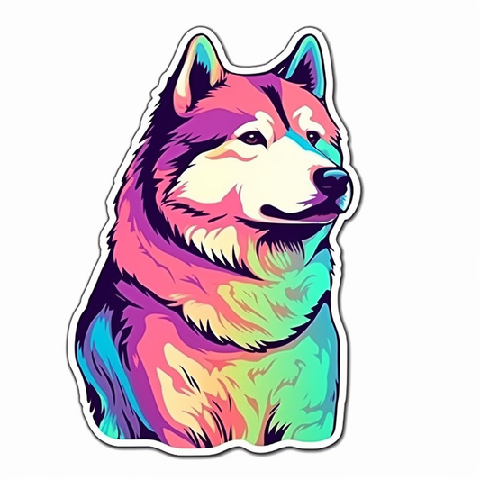 Akita Akita Dog Vinyl Decal Sticker for Car, Laptop, Tumbler and more # 009761