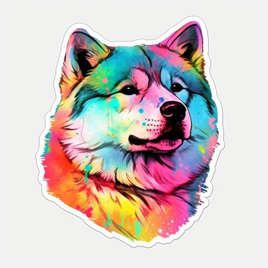 Akita Akita Dog Vinyl Decal Sticker for Car, Laptop, Tumbler and more # 009753