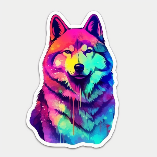 Akita Akita Dog Vinyl Decal Sticker for Car, Laptop, Tumbler and more # 009763