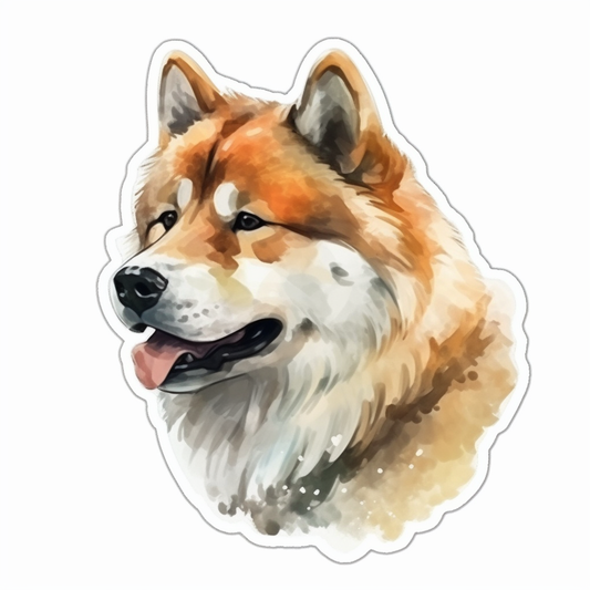 Akita Akita Dog Vinyl Decal Sticker for Car, Laptop, Tumbler and more # 009736
