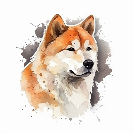 Akita Akita Dog Vinyl Decal Sticker for Car, Laptop, Tumbler and more # 009741
