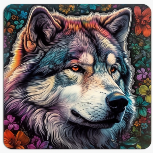 Alaskan Malamute Alaskan Malamute Dog Vinyl Decal Sticker for Car, Laptop, Tumbler and more # 009447