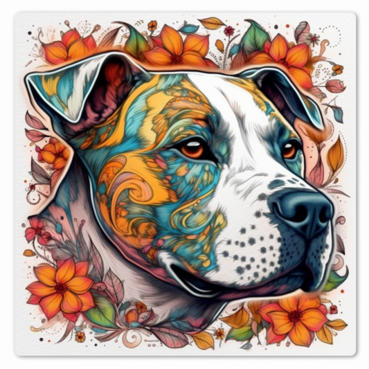 American Staffordshire Terrier American Staffordshire Terrier Dog Vinyl Decal Sticker for Car, Laptop, Tumbler and more # 009511