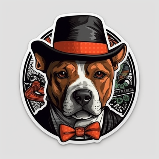 American Staffordshire Terrier American Staffordshire Terrier Dog Vinyl Decal Sticker for Car, Laptop, Tumbler and more # 009468