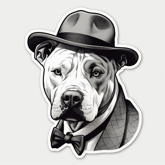 American Staffordshire Terrier American Staffordshire Terrier Dog Vinyl Decal Sticker for Car, Laptop, Tumbler and more # 009486