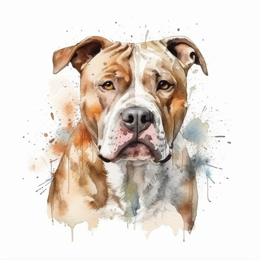 American Staffordshire Terrier American Staffordshire Terrier Dog Vinyl Decal Sticker for Car, Laptop, Tumbler and more # 009527