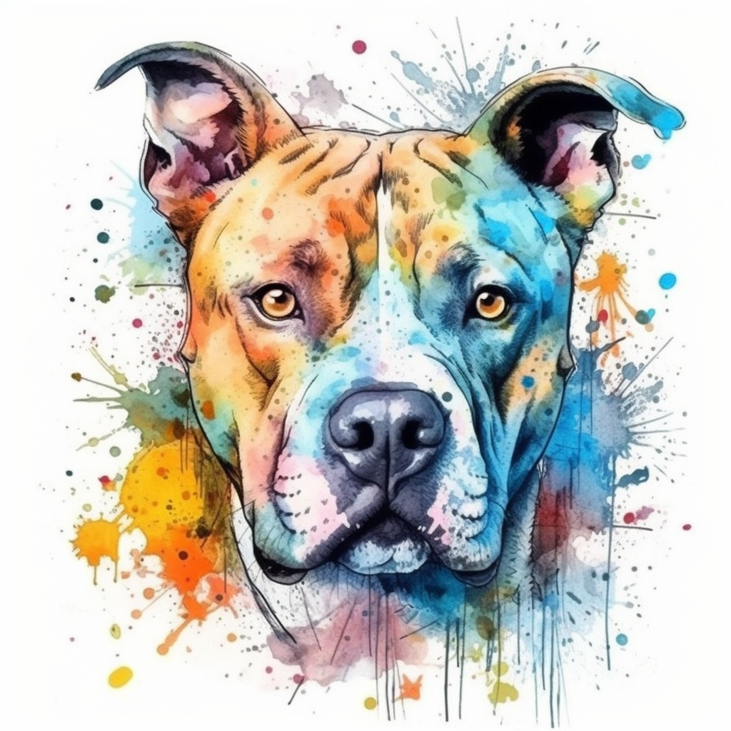 American Staffordshire Terrier American Staffordshire Terrier Dog Vinyl Decal Sticker for Car, Laptop, Tumbler and more # 009531