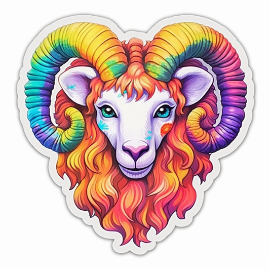 Aries ram Vinyl Decal Sticker for Car, Laptop, Tumbler and more # 0010295