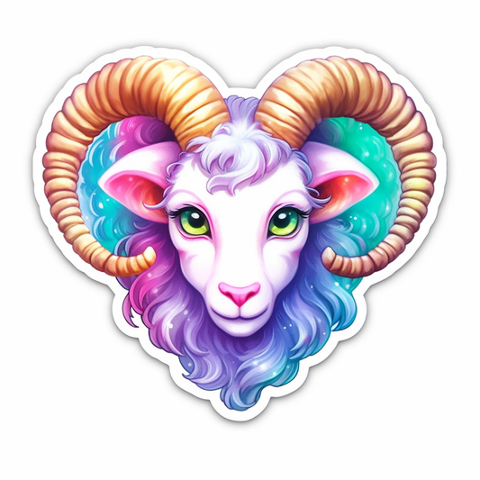 Aries ram Vinyl Decal Sticker for Car, Laptop, Tumbler and more # 0010299