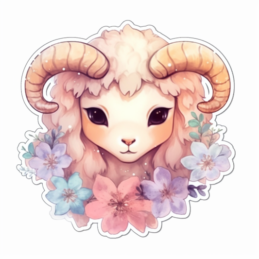 Aries ram Vinyl Decal Sticker for Car, Laptop, Tumbler and more # 0010302
