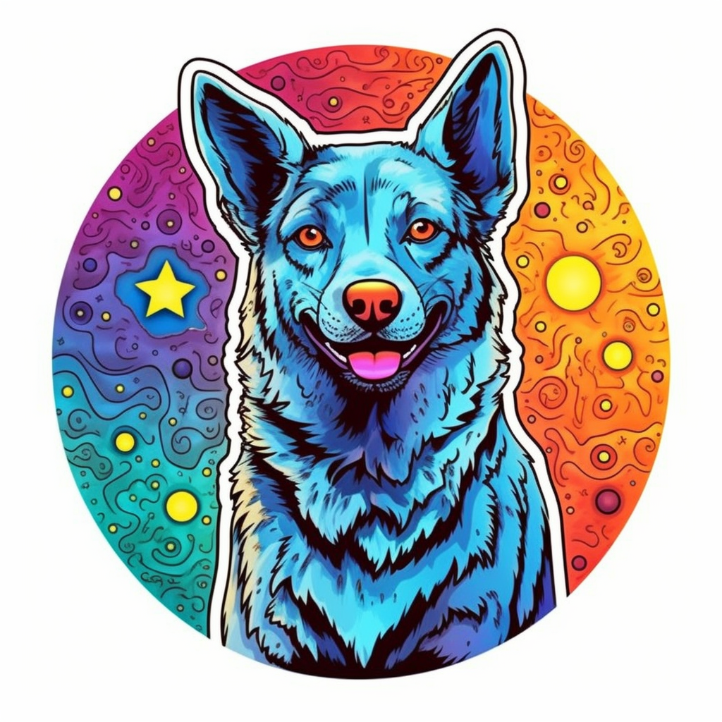 Australian Cattle Dog Vinyl Decal Sticker for Car, Laptop, Tumbler and more # 0010514