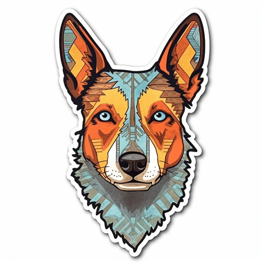 Australian Cattle Dog Vinyl Decal Sticker for Car, Laptop, Tumbler and more # 0010364