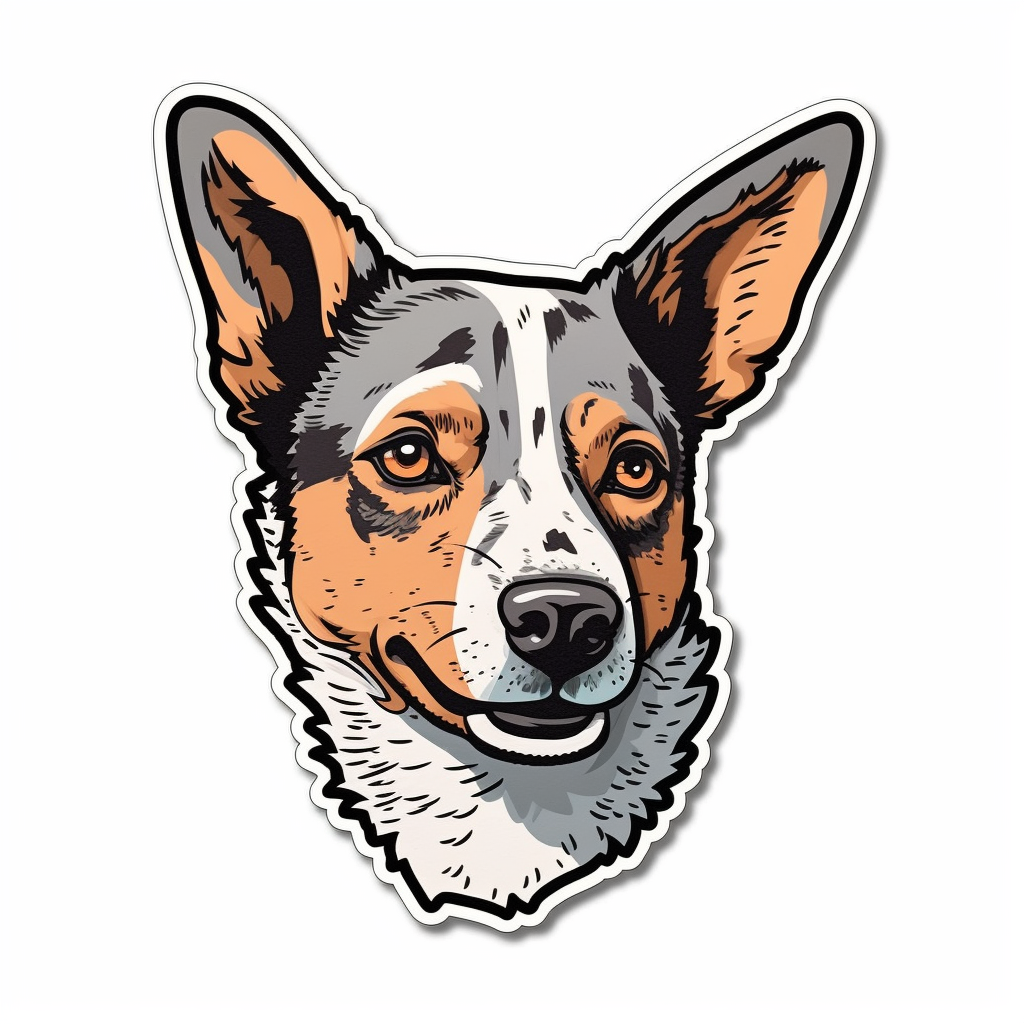 Australian Cattle Dog Vinyl Decal Sticker for Car, Laptop, Tumbler and more # 0010424