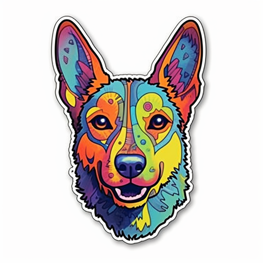 Australian Cattle Dog Vinyl Decal Sticker for Car, Laptop, Tumbler and more # 0010405