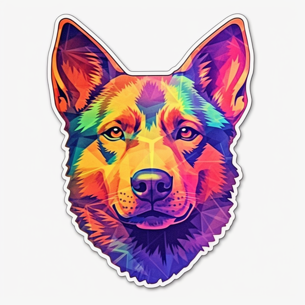 Australian Cattle Dog Vinyl Decal Sticker for Car, Laptop, Tumbler and more # 0010358