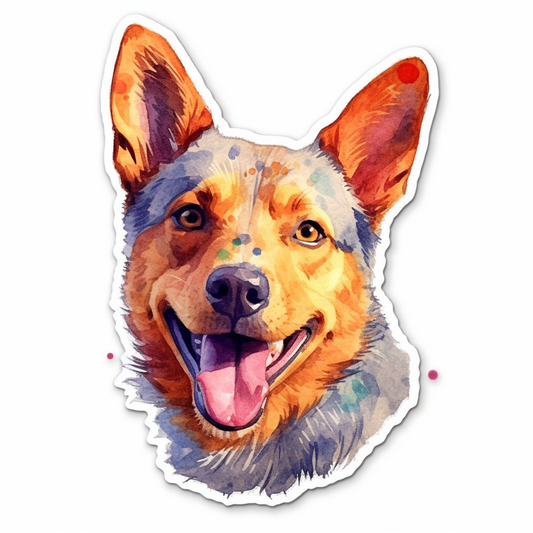 Australian Cattle Dog Vinyl Decal Sticker for Car, Laptop, Tumbler and more # 0010369