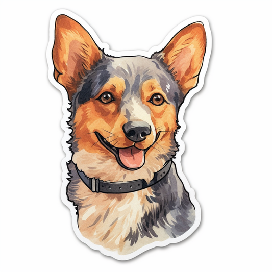 Australian Cattle Dog Vinyl Decal Sticker for Car, Laptop, Tumbler and more # 0010403