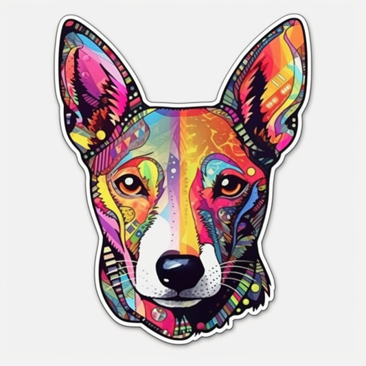 Basenji Dog Vinyl Decal Sticker for Car, Laptop, Tumbler and more # 0010138