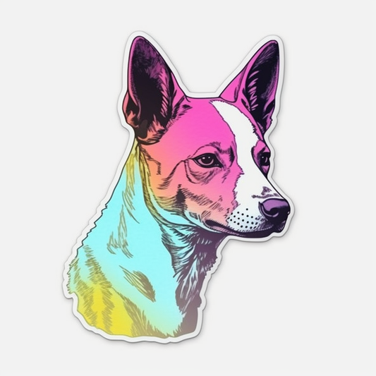Basenji Dog Vinyl Decal Sticker for Car, Laptop, Tumbler and more # 0010145