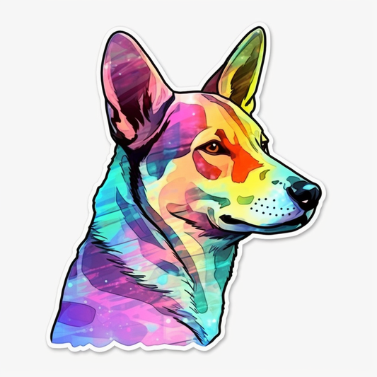 Basenji Dog Vinyl Decal Sticker for Car, Laptop, Tumbler and more # 0010134