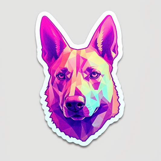 Belgian Malinois Dog Vinyl Decal Sticker for Car, Laptop, Tumbler and more # 0010352