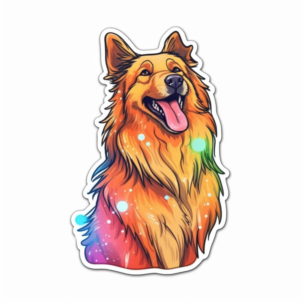 Belgian Tervuren Dog Vinyl Decal Sticker for Car, Laptop, Tumbler and more # 0010400