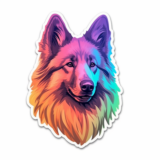 Belgian Tervuren Dog Vinyl Decal Sticker for Car, Laptop, Tumbler and more # 0010427