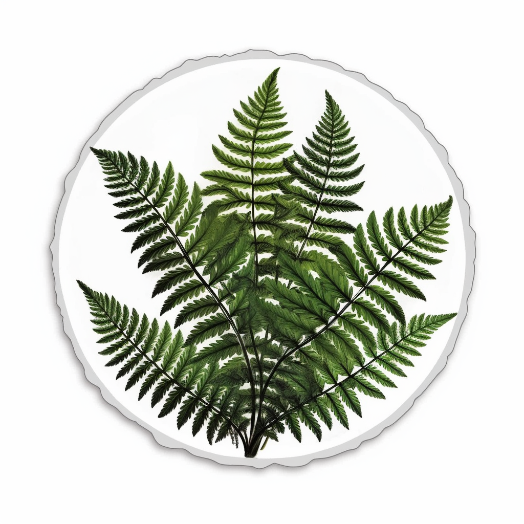 Boston Fern Plant Vinyl Decal Sticker for Car, Laptop, Tumbler and more # 0010510