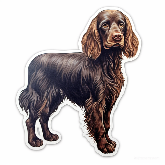 Boykin Spaniel Dog Vinyl Decal Sticker for Car, Laptop, Tumbler and more # 0010614