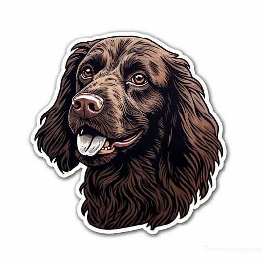 Boykin Spaniel Dog Vinyl Decal Sticker for Car, Laptop, Tumbler and more # 0010585