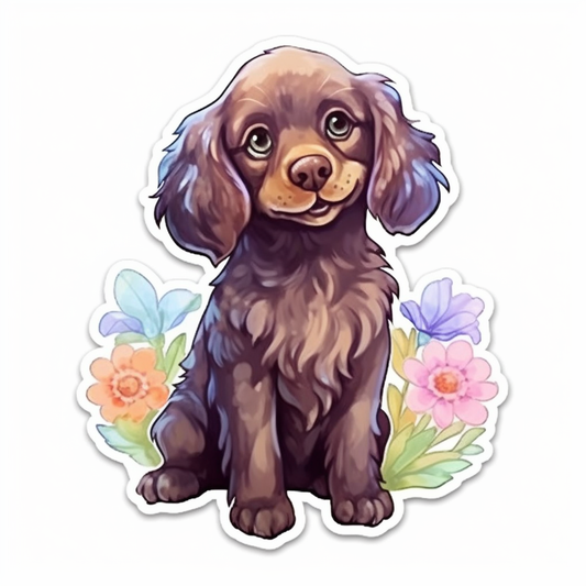Boykin Spaniel Dog Vinyl Decal Sticker for Car, Laptop, Tumbler and more # 0010537