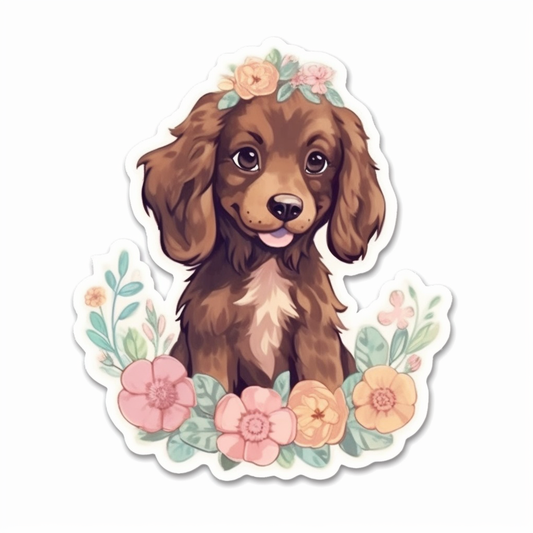 Boykin Spaniel Dog Vinyl Decal Sticker for Car, Laptop, Tumbler and more # 0010502