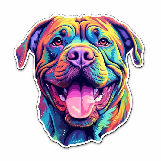 Cane Corso Dog Vinyl Decal Sticker for Car, Laptop, Tumbler and more # 0010700