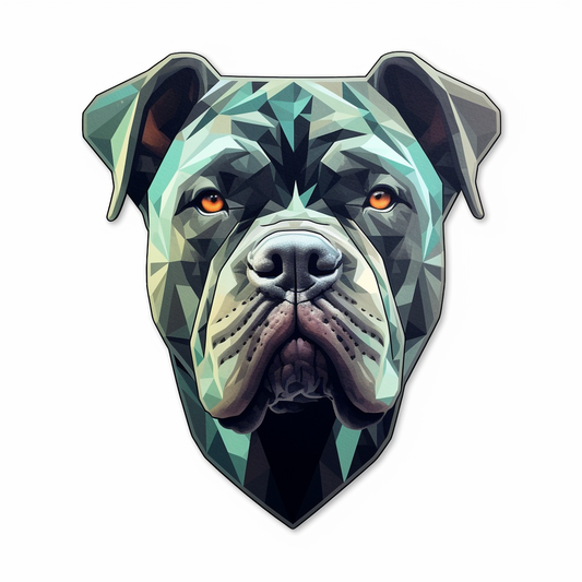 Cane Corso Dog Vinyl Decal Sticker for Car, Laptop, Tumbler and more # 0010692