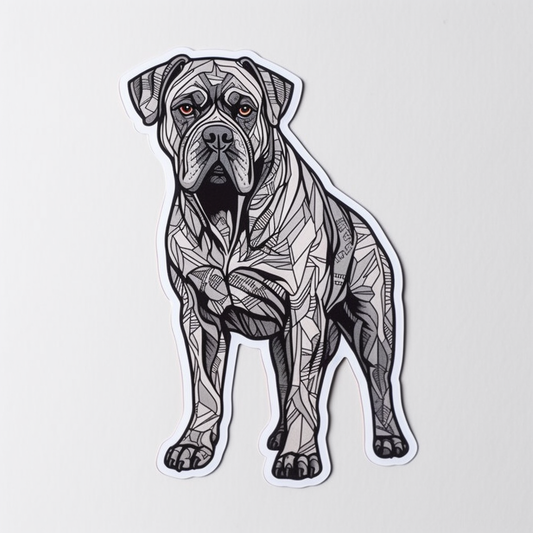 Cane Corso Dog Vinyl Decal Sticker for Car, Laptop, Tumbler and more # 0010721