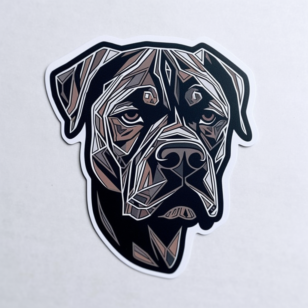 Cane Corso Dog Vinyl Decal Sticker for Car, Laptop, Tumbler and more # 0010720