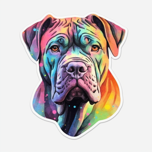 Cane Corso Dog Vinyl Decal Sticker for Car, Laptop, Tumbler and more # 0010729