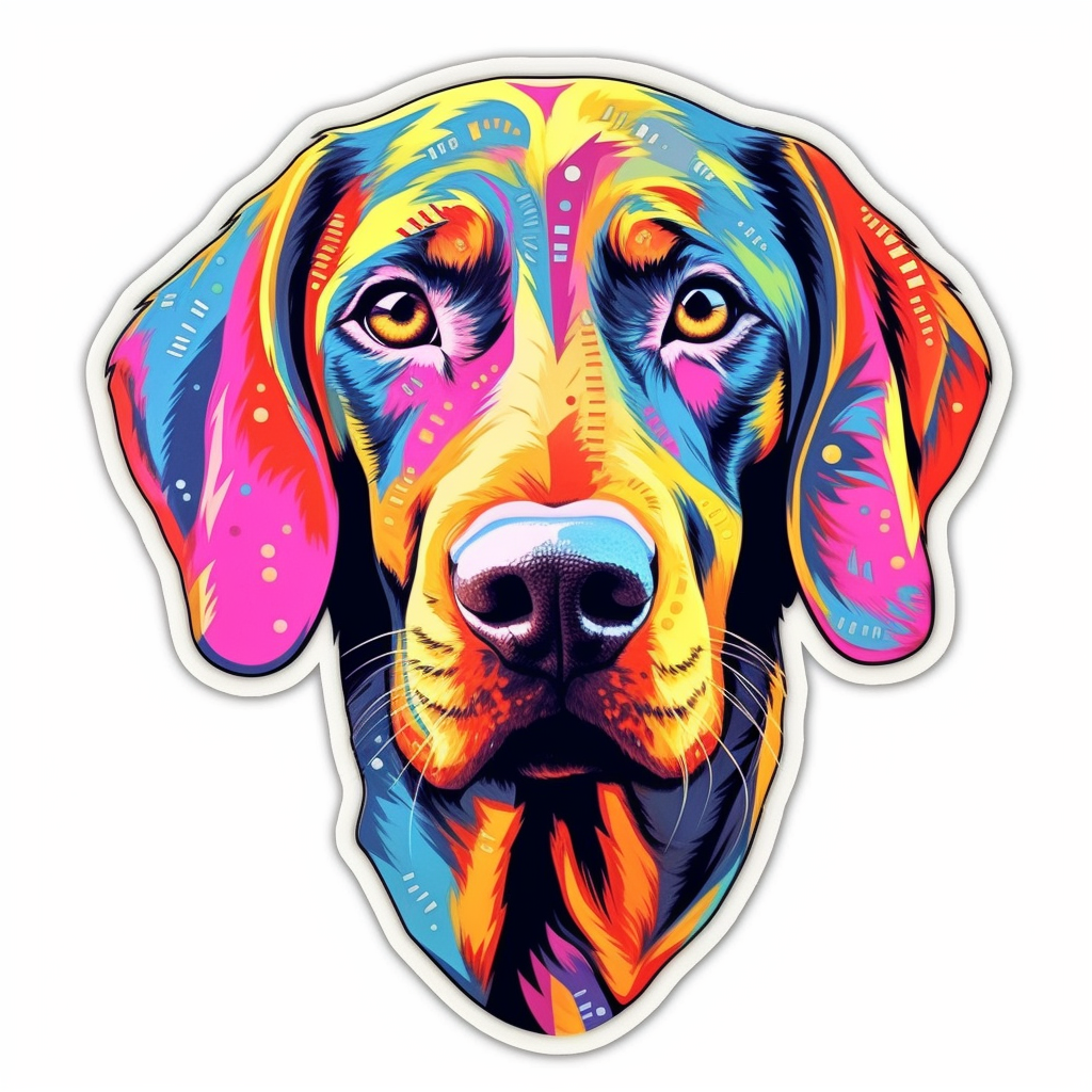 Catahoula Leopard Dog Vinyl Decal Sticker for Car, Laptop, Tumbler and more # 0010687