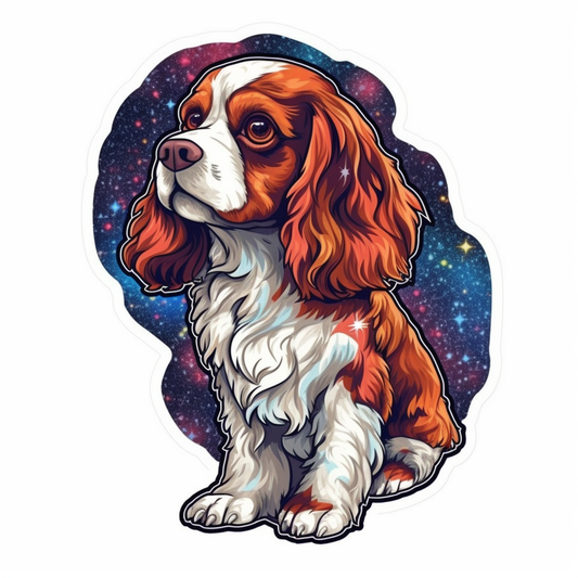 Cavalier King Charles Spaniel Cavalier King Charles Spaniel Dog Vinyl Decal Sticker for Car, Laptop, Tumbler and more # 009570