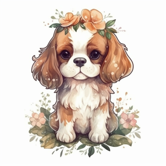 Cavalier King Charles Spaniel Cavalier King Charles Spaniel Dog Vinyl Decal Sticker for Car, Laptop, Tumbler and more # 009599