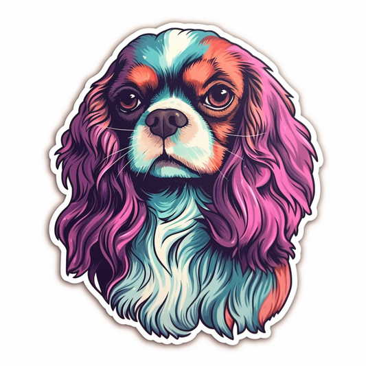 Cavalier King Charles Spaniel Cavalier King Charles Spaniel Dog Vinyl Decal Sticker for Car, Laptop, Tumbler and more # 009581