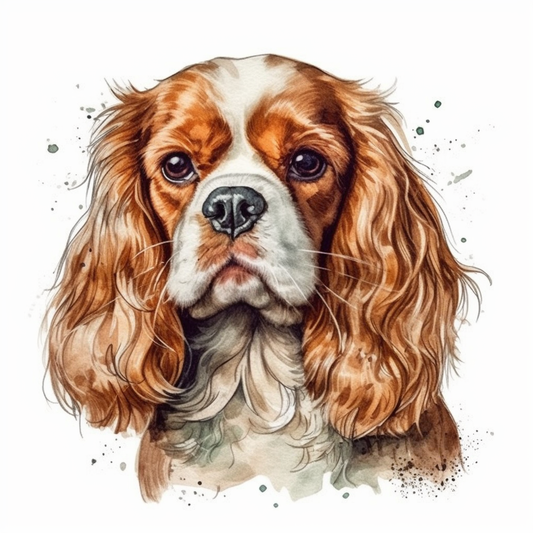 Cavalier King Charles Spaniel Cavalier King Charles Spaniel Dog Vinyl Decal Sticker for Car, Laptop, Tumbler and more # 009585