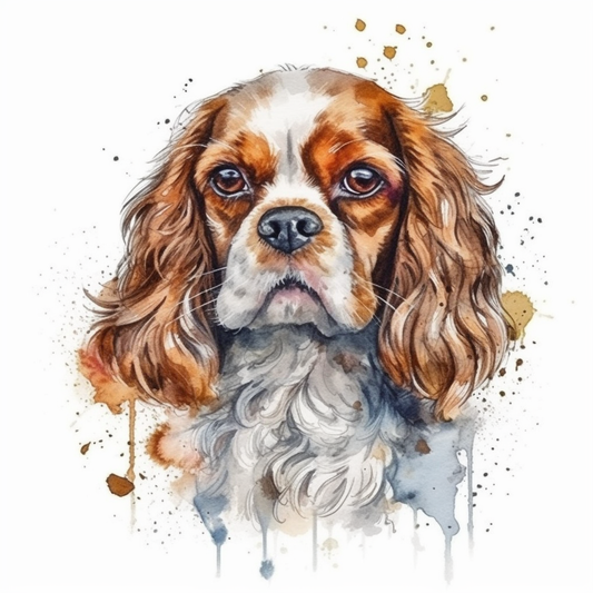 Cavalier King Charles Spaniel Cavalier King Charles Spaniel Dog Vinyl Decal Sticker for Car, Laptop, Tumbler and more # 009639