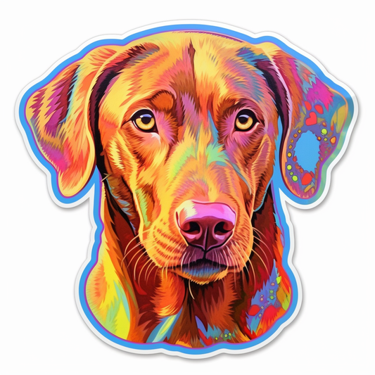Chesapeake Bay Retriever Dog Vinyl Decal Sticker for Car, Laptop, Tumbler and more # 0010725